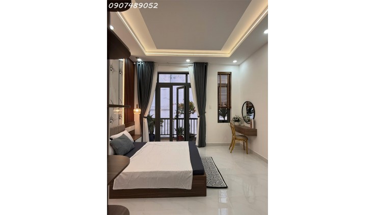 S60M2 ☘️BÁN NHÀ  4 TẦNG✨3PN, PHAN VĂN TRỊ, HXH, P10 GÒ VẤP, NHỈNH 6.79TỶ
